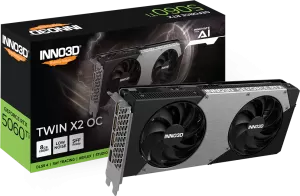Photo de Inno3D RTX 5060 Ti Twin X2 OC 8Go