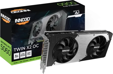 Photo de Carte Graphique Inno3D GeForce RTX 5060 Twin X2 OC