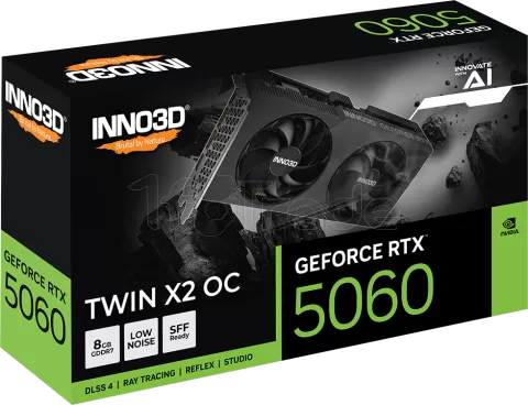 Photo de Carte Graphique Inno3D GeForce RTX 5060 Twin X2 OC