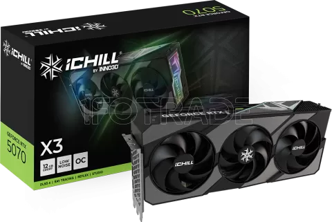 Photo de Carte Graphique Inno3D GeForce RTX 5070 iChill X3