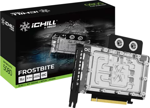 Photo de Carte Graphique Inno3D GeForce RTX 5080 iChill Frostbite