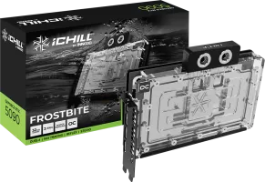 Photo de Inno3D RTX5090 iChill Frostbite