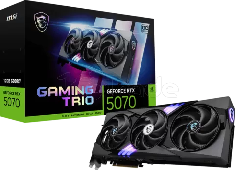 Photo de Carte Graphique MSI GeForce RTX 5070 Gaming Trio OC
