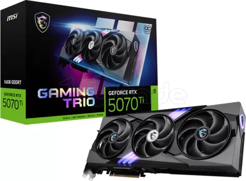 Photo de Carte Graphique MSI GeForce RTX 5070 Ti Gaming Trio OC