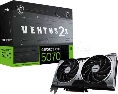 Photo de Carte Graphique MSI GeForce RTX 5070 Ventus 2X OC