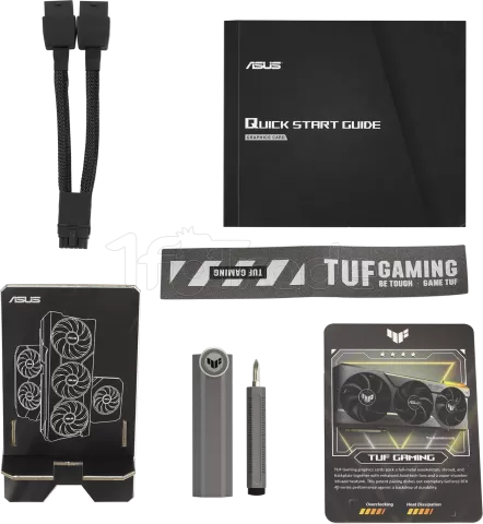 Photo de Carte Graphique Nvidia Asus GeForce RTX 4070 Ti Tuf Gaming OC 12Go