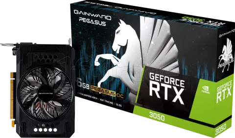 Photo de Carte Graphique Nvidia Gainward GeForce RTX 3050 Pegasus OC 6Go