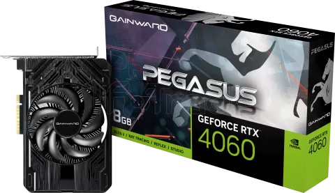 Photo de Carte Graphique Nvidia Gainward GeForce RTX 4060 Pegasus 8Go Mini ITX