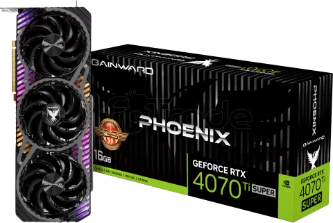 Photo de Carte Graphique Nvidia Gainward GeForce RTX 4070 Ti Super Phoenix Golden Sample 16Go