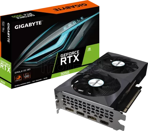Photo de Carte Graphique Nvidia Gigabyte GeForce RTX 3050 Eagle OC 8Go