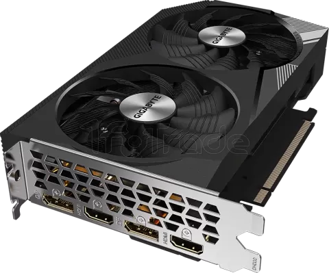 Photo de Carte Graphique Nvidia Gigabyte GeForce RTX 3060 Ti Windforce OC 8Go