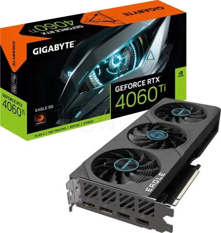 Photo de Carte Graphique Nvidia Gigabyte GeForce RTX 4060 Ti Eagle 8Go