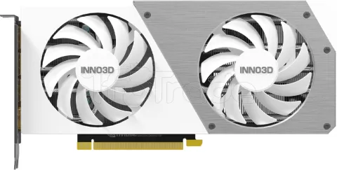Photo de Carte Graphique Nvidia Inno3D GeForce RTX 4070 Twin X2 OC White 12Go