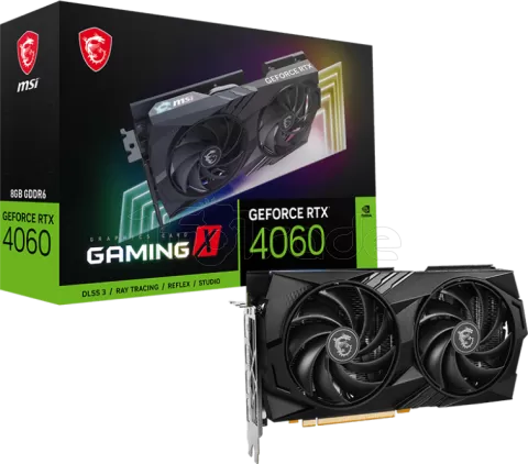 Photo de Carte Graphique Nvidia MSI GeForce RTX 4060 Ti Gaming X 8Go