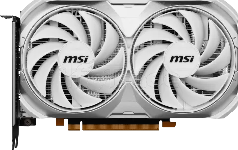 Photo de Carte Graphique Nvidia MSI GeForce RTX 4060 Ventus 2X White OC 8Go