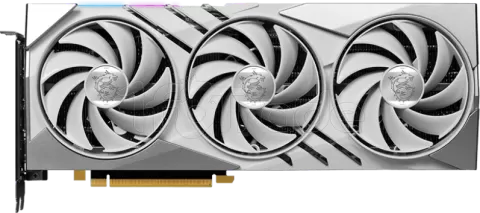Photo de Carte Graphique Nvidia MSI GeForce RTX 4070 Super Gaming X Slim White 12Go