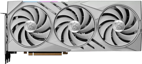 Photo de Carte Graphique Nvidia MSI GeForce RTX 4080 Super Gaming X Slim White 16Go