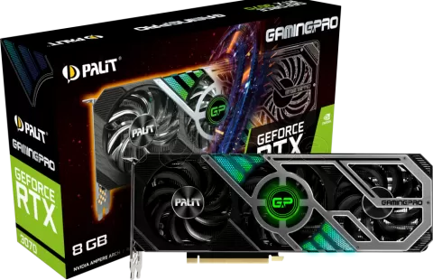 Palit NE63070019P2-1041A carte graphique NVIDIA GeForce RTX 3070 8 Go GDDR6 | Cartes graphiques
