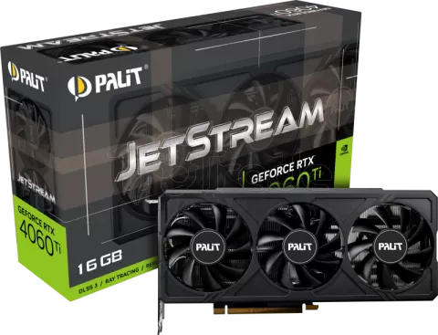 Photo de Carte Graphique Nvidia Palit GeForce RTX 4060 Ti JetStream 16Go