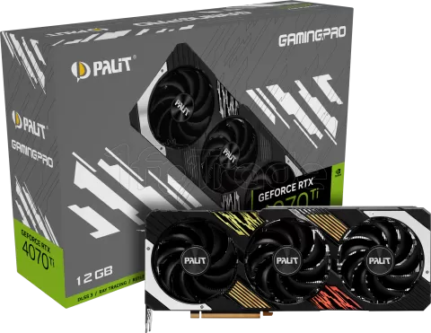 Photo de Carte Graphique Nvidia Palit GeForce RTX 4070 Ti GamingPro 12Go