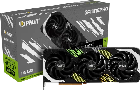 Photo de Carte Graphique Nvidia Palit GeForce RTX 4070 Ti Super GamingPro 16Go