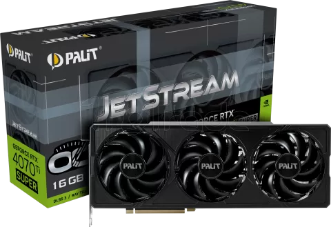 Photo de Carte Graphique Nvidia Palit GeForce RTX 4070 Ti Super JetStream OC 16Go