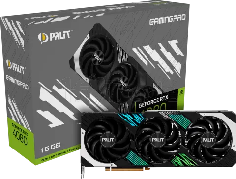 Photo de Carte Graphique Nvidia Palit GeForce RTX 4080 GamingPro 16Go