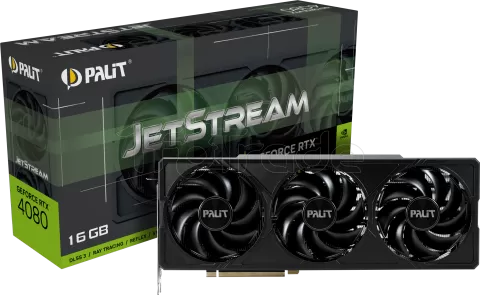 Photo de Carte Graphique Nvidia Palit GeForce RTX 4080 JetStream 16Go