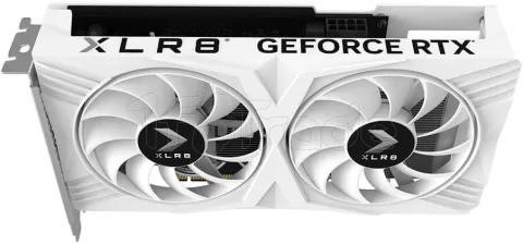 Photo de Carte Graphique Nvidia PNY GeForce RTX 4060 XLR8 Verto Dual Fan White OC 8Go