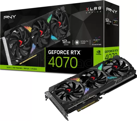 Photo de Carte Graphique Nvidia PNY GeForce RTX 4070 XLR8 Gaming Verto Epic-X 12Go