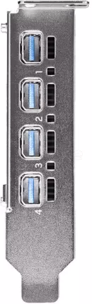 Photo de Carte Graphique Nvidia PNY Professional RTX A400 4Go Low Profile