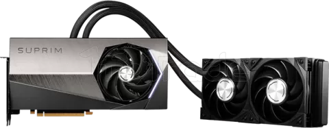 Photo de Carte Graphique Nvidia watercoolée MSI GeForce RTX 4090 Suprim Liquid X 24Go