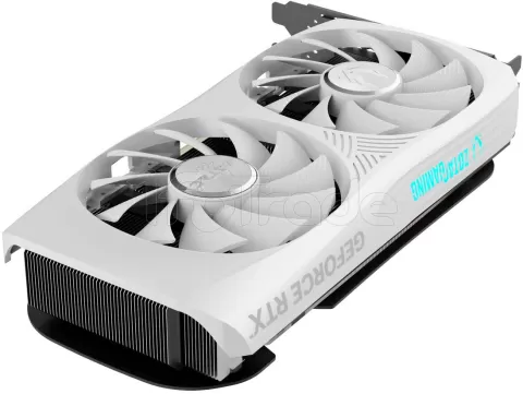 Photo de Carte Graphique Nvidia Zotac GeForce RTX 4060 Ti Twin Edge OC White 8Go