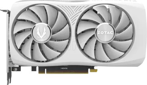 Photo de Carte Graphique Nvidia Zotac GeForce RTX 4060 Twin Edge OC White 8Go