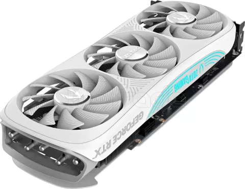 Photo de Carte Graphique Nvidia Zotac GeForce RTX 4070 Ti Trinity White OC 12Go