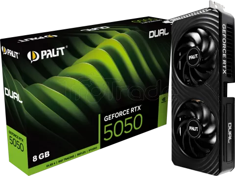 Photo de Carte Graphique Palit GeForce RTX 5050 Dual