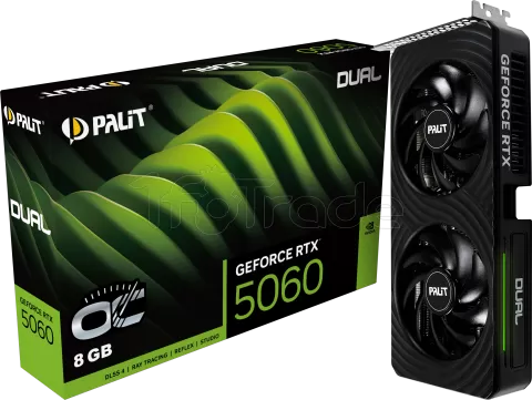 Photo de Carte Graphique Palit GeForce RTX 5060 Dual OC
