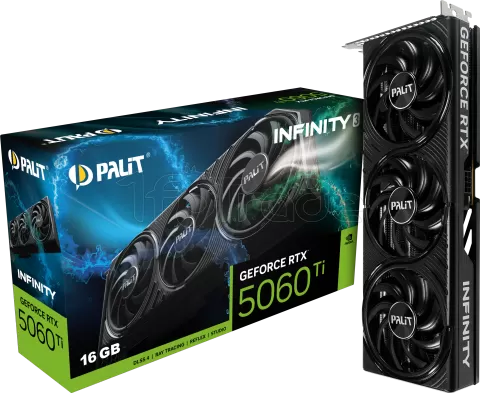Photo de Carte Graphique Palit GeForce RTX 5060 Ti Infinity 3 16Go
