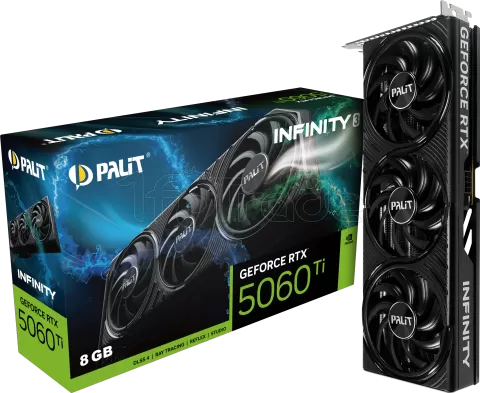 Photo de Carte Graphique Palit GeForce RTX 5060 Ti Infinity 3 8Go
