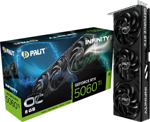 Photo de Carte Graphique Palit GeForce RTX 5060 Ti Infinity 3 OC 8Go