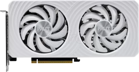 Photo de Carte Graphique Palit GeForce RTX 5060 Ti White OC 8Go