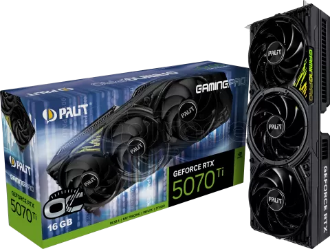 Photo de Carte Graphique Palit GeForce RTX 5070 Ti GamingPro OC V1