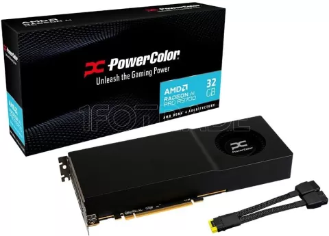 Photo de Carte Graphique PowerColor Radeon AI Pro R9700 32Go