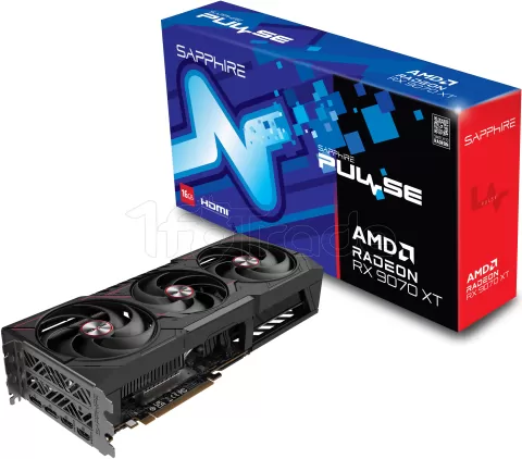 Photo de Carte Graphique Sapphire Radeon RX 9070 XT Pulse Gaming