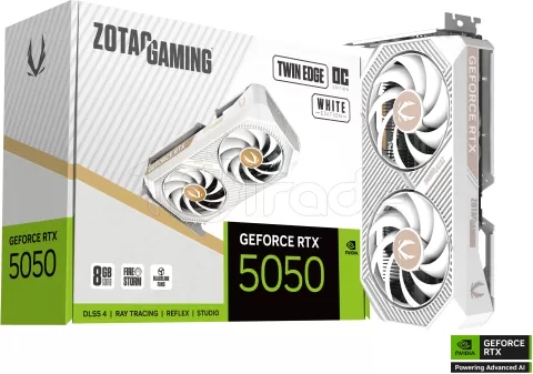 Photo de Carte Graphique Zotac Gaming GeForce RTX 5050 Twin Edge OC White