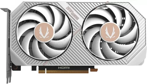 Photo de Carte Graphique Zotac Gaming GeForce RTX 5050 Twin Edge OC White