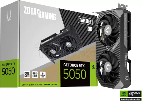 Photo de Carte Graphique Zotac Gaming GeForce RTX 5050 Twin Edge OC
