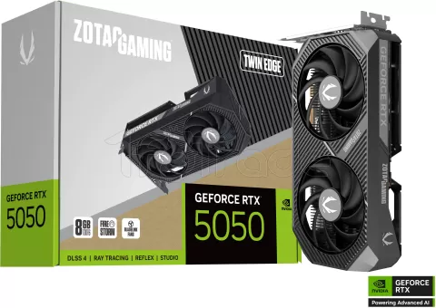 Photo de Carte Graphique Zotac Gaming GeForce RTX 5050 Twin Edge