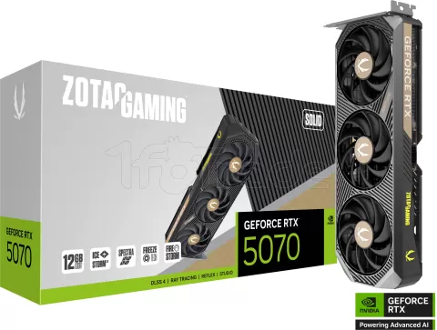 Photo de Carte Graphique Zotac Gaming GeForce RTX 5070 Solid