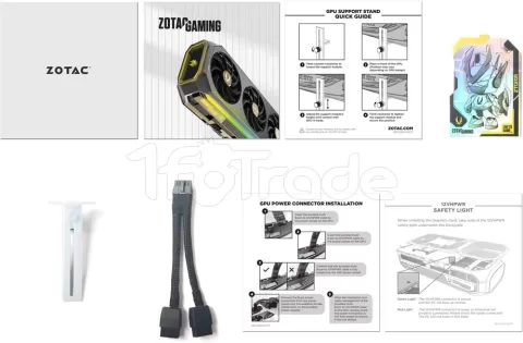 Photo de Carte Graphique Zotac Gaming GeForce RTX 5070 Ti Solid Core OC White